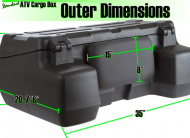 ATV Кофр задній 8015