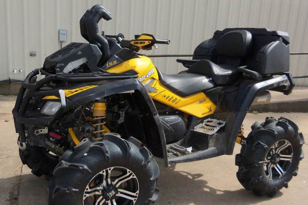 ATV Кофр задній 8050