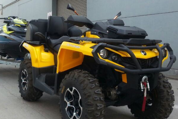 ATV Кофр задній 8050-A